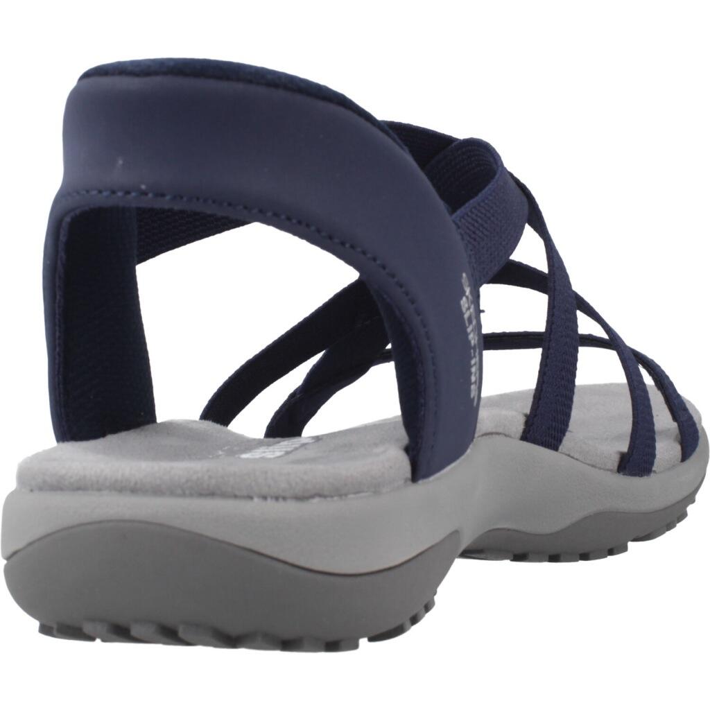 Sandalias Skechers Reggae Slim - Stretch Flex, Azul, Mujer 3/5