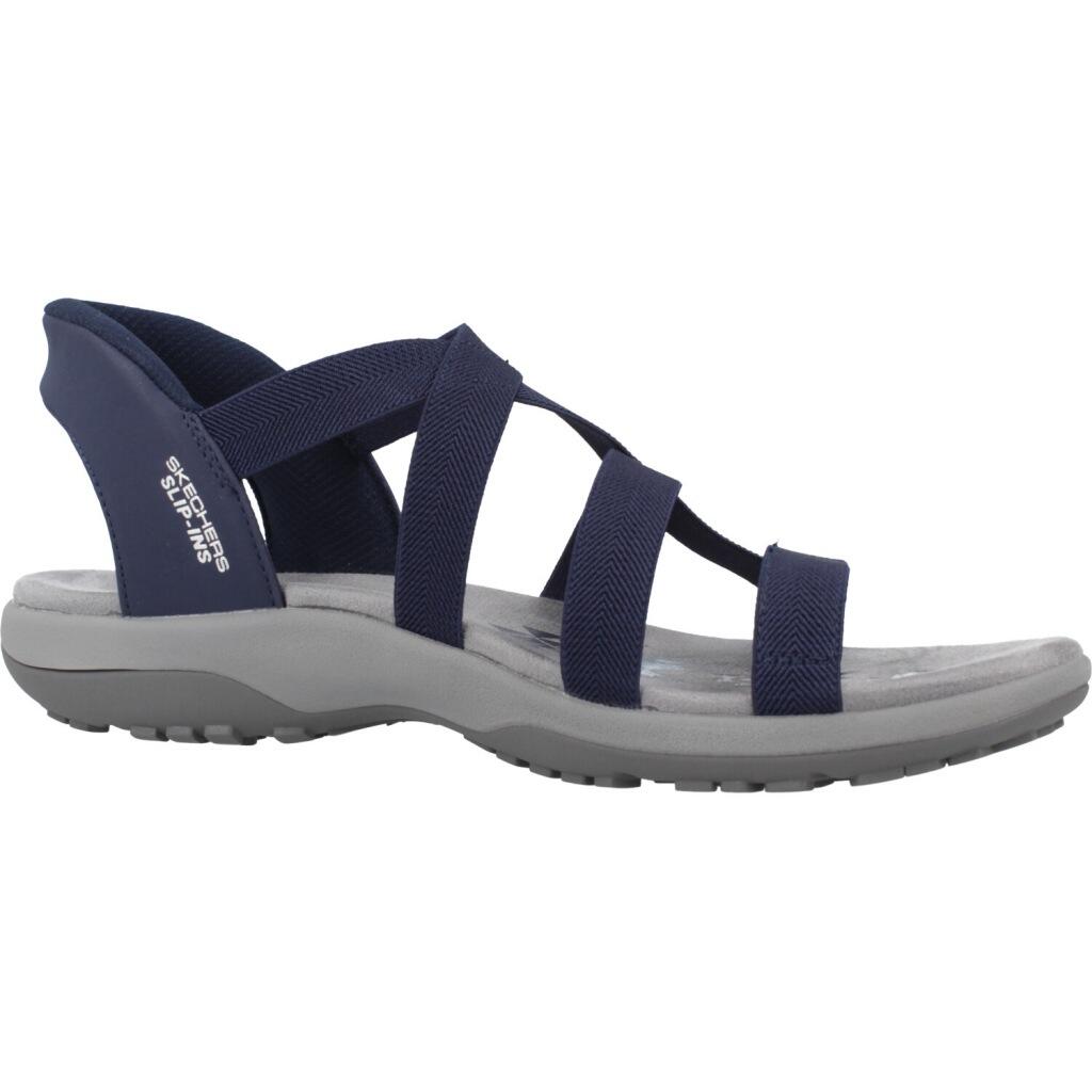 Skechers REGGAE SLIM-STRETCH FLEX Sandalen Damen 163460 NVY 5/5