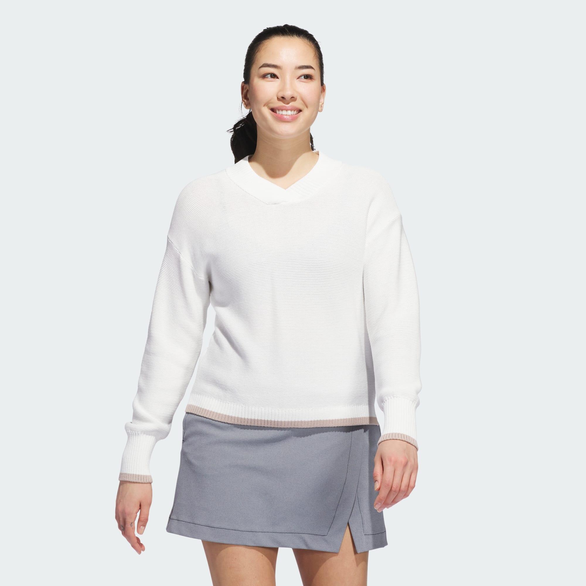 Adidas - Sweat-shirt En Maille Ultimate365 - Survêtement De Sudation - Blanc - S - Decathlon