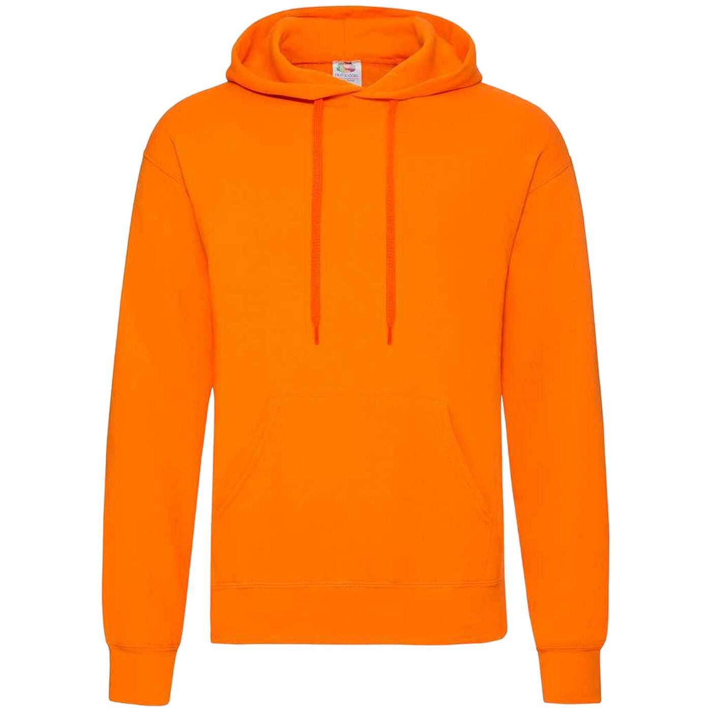 Fruit Of The Loom Unisex Adults Classic Hooded Sweatshirt