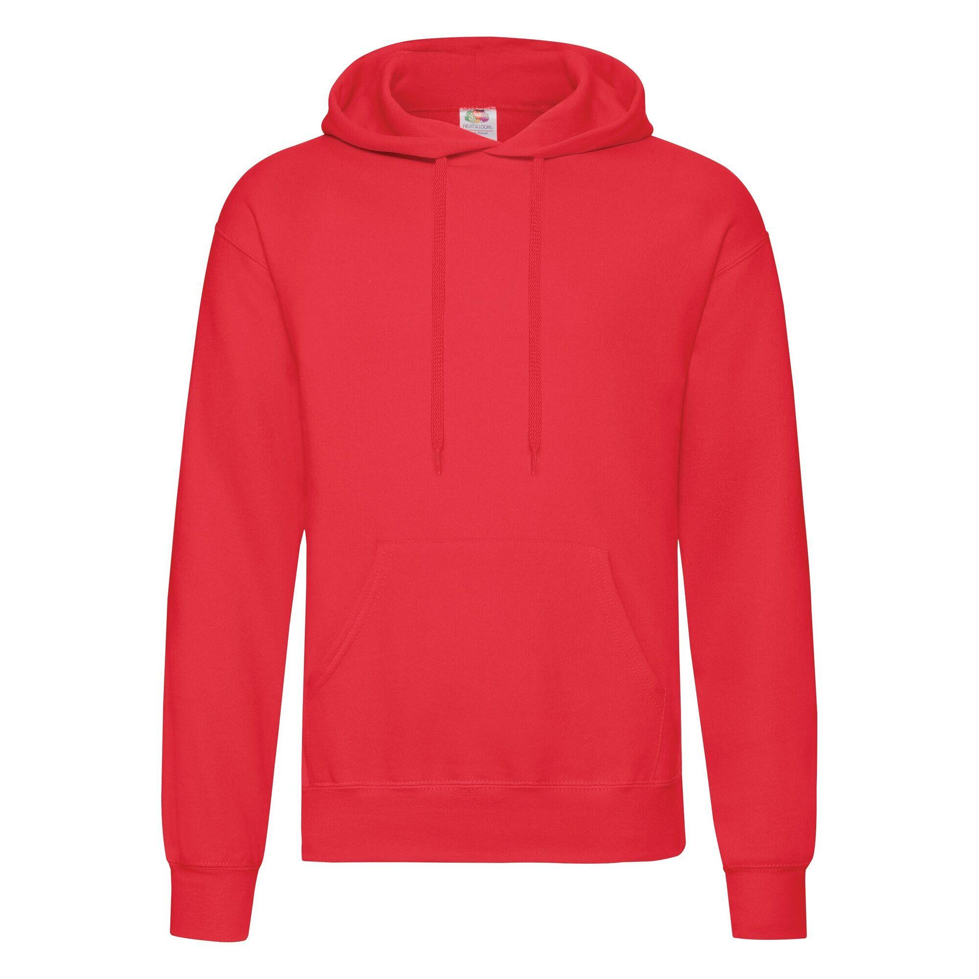 Fruit Of The Loom Unisex Adults Classic Hooded Sweatshirt