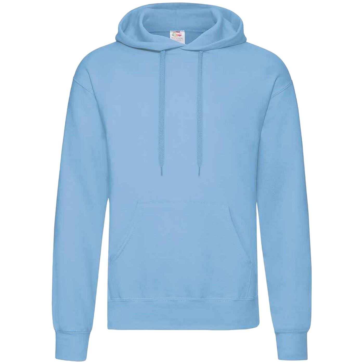Fruit Of The Loom Unisex Adults Classic Hooded Sweatshirt