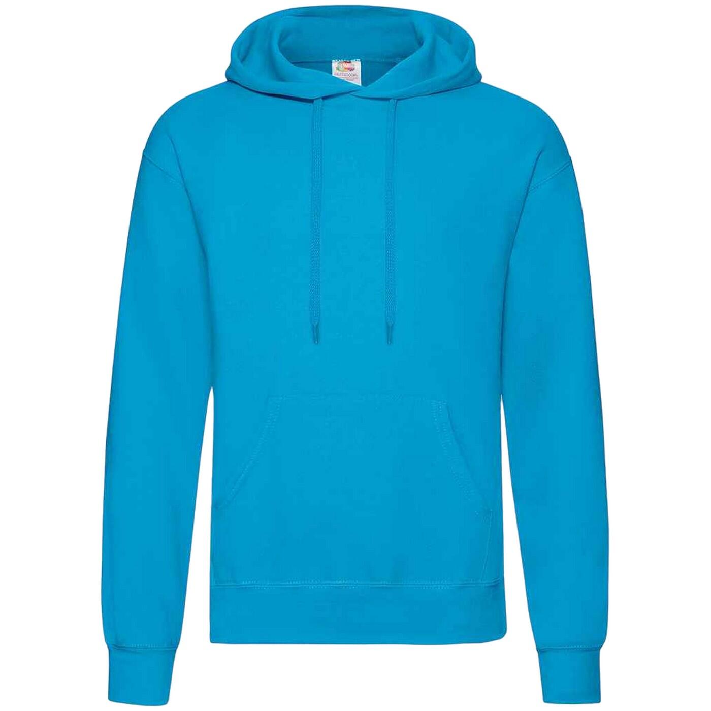 Fruit Of The Loom Unisex Adults Classic Hooded Sweatshirt