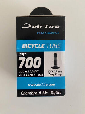 Deli fietsband binnenband dv17 28 inch 45 mm
