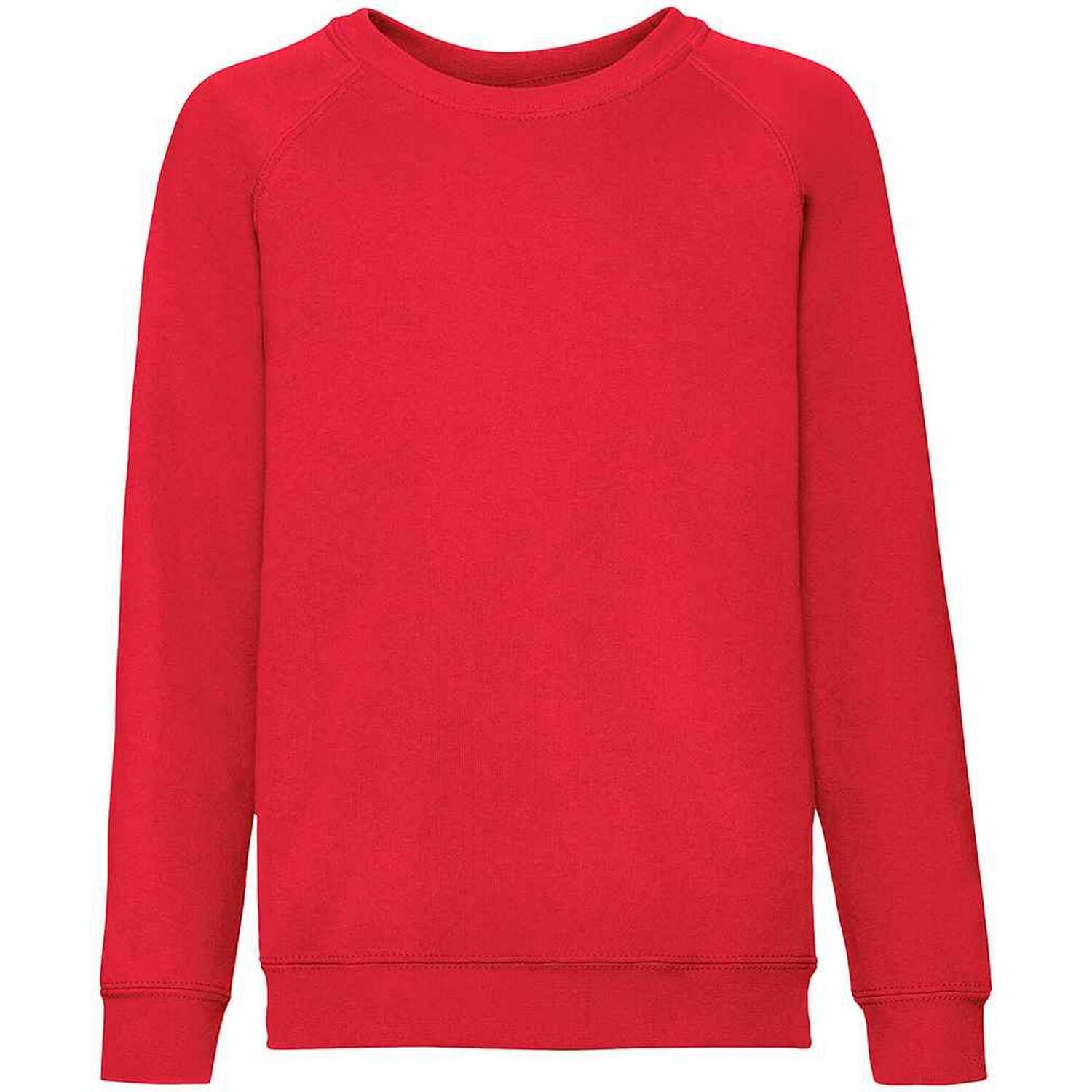 Fruit Of The Loom Childrens/Kids Classic Raglan Sweatshirt