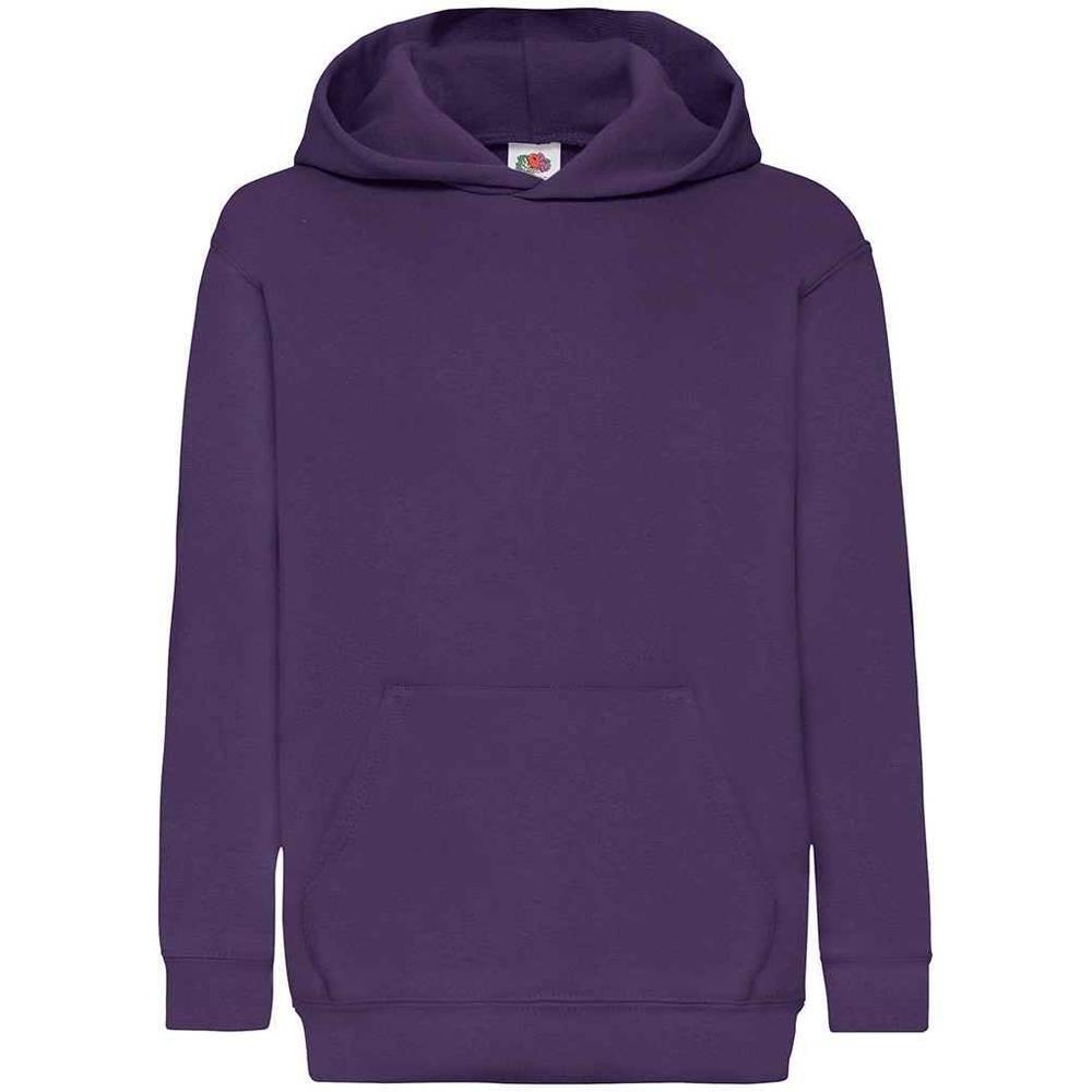 Fruit of the Loom Childrens/Kids Classic Hooded Sweatshirt