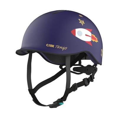 Crnk tango junior helm blauw 49-53 cm voor kinderen