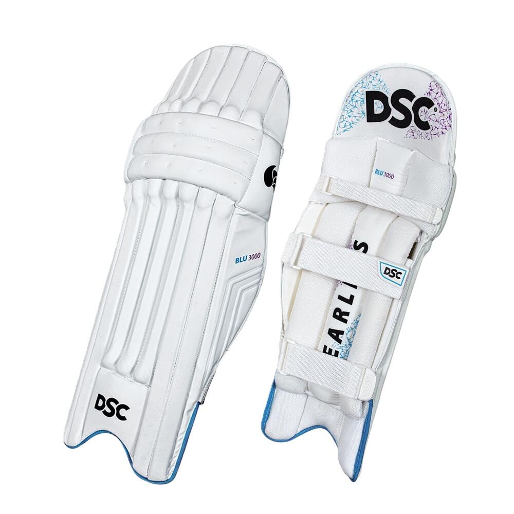 DSC DSC Blu 3000 Cricket Batting Legguard | Knee Protection | Breathable Mesh