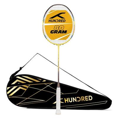 N-ERGY 80 Carbon-Badmintonschläger Besaitet für Fortgeschrittene