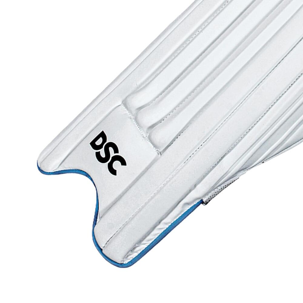 DSC Blu 3000 Cricket Batting Legguard | Knee Protection | Breathable Mesh 2/5