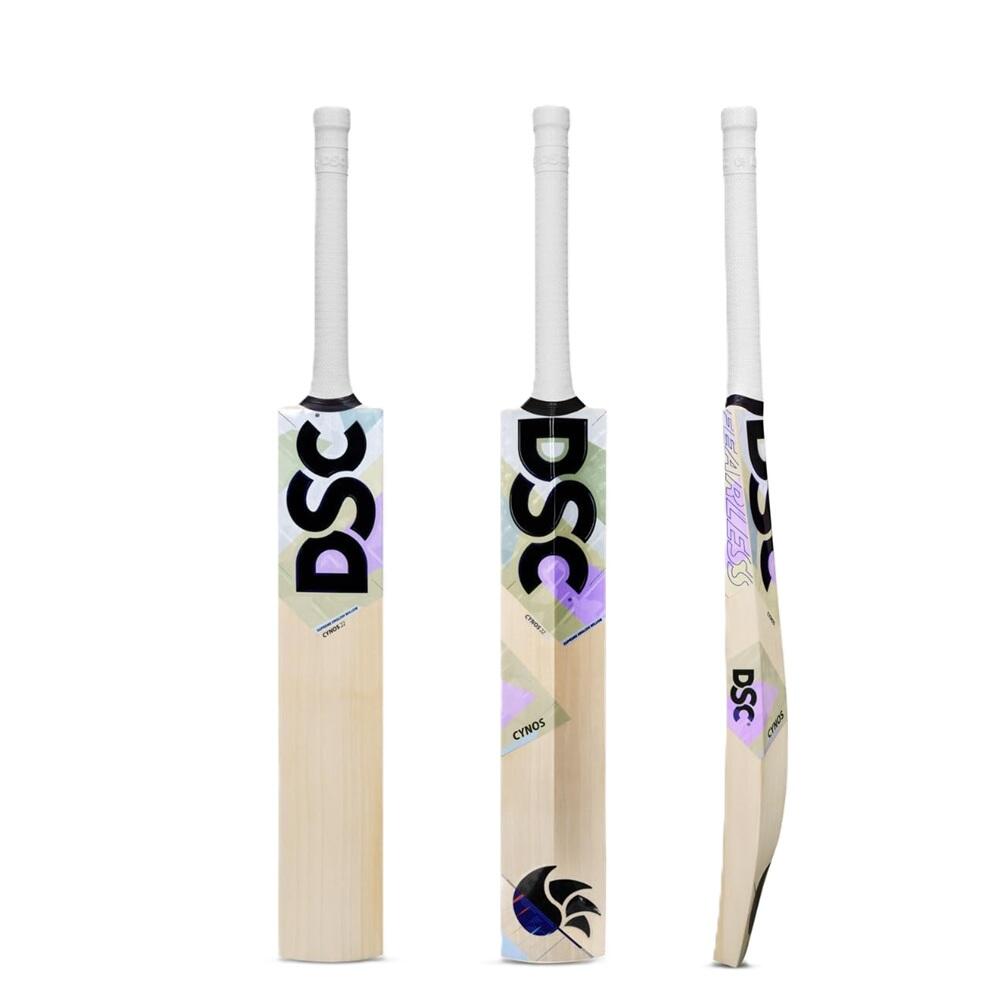 DSC Cynos 22 English Willow Cricket Bat | Lightweight | Advanced Grip Technology 2/5