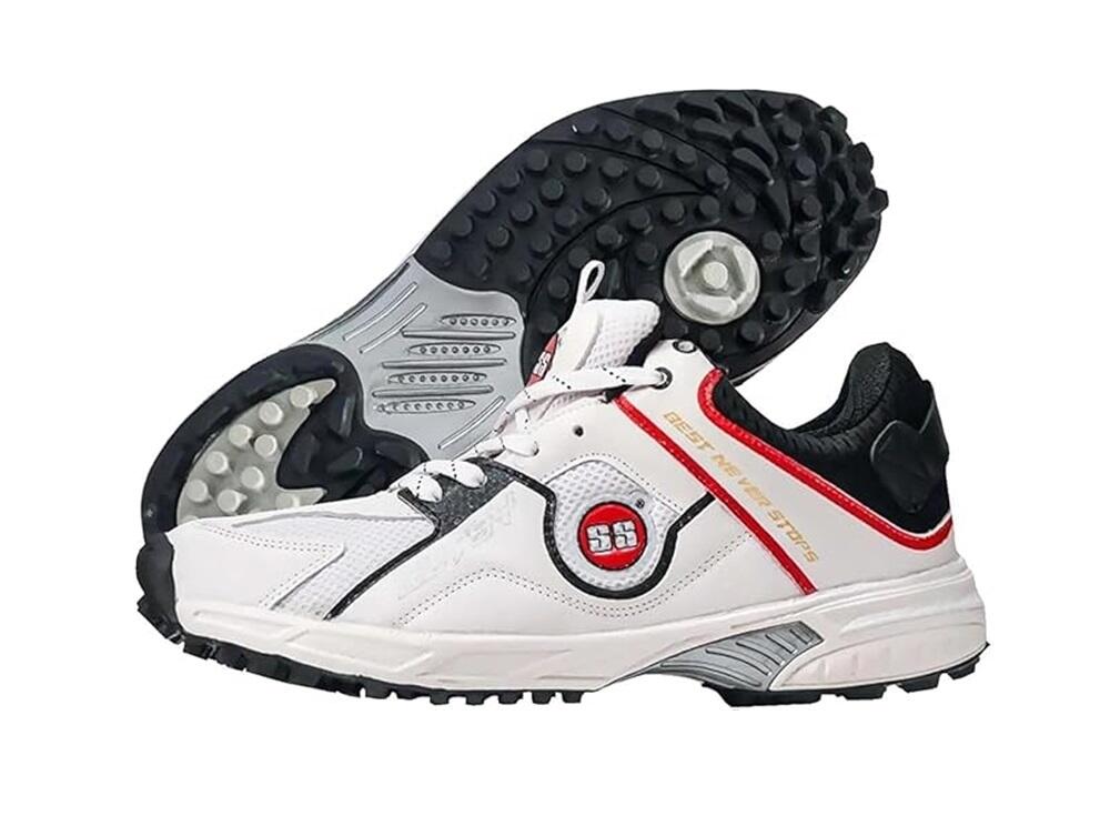 White,Yellow Men Cricket Shoe At ₹ 1300/pair In Jalandhar | ID: 20945635873