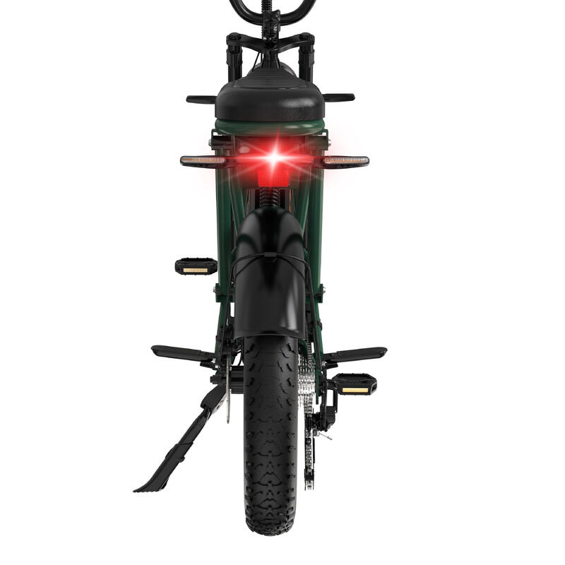 Bicicletă Electrică Suspensie Completă 20×4.0" Anvelope Late, 60-90km, RCB-G19