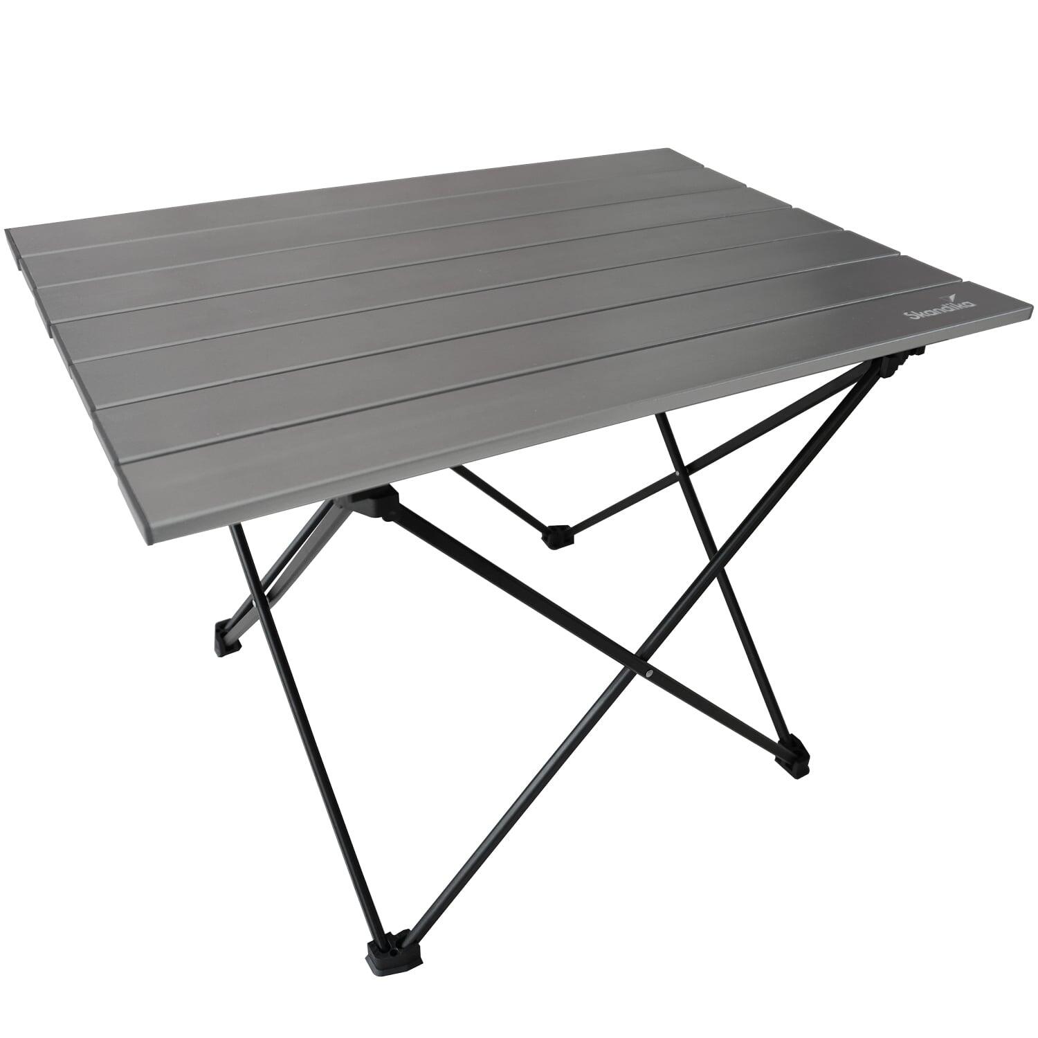 SKANDIKA Kleine opvouwbare campingtafel Ruka - Aluminium - 56 x 41 x 40 cm - Draagtas