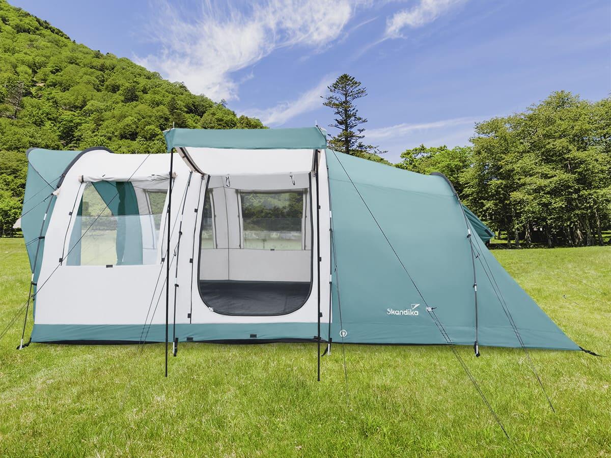 Tunneltent Egersund 7 XL Sleeper Protect - 7 pers - donkere slaapcabine 2/7