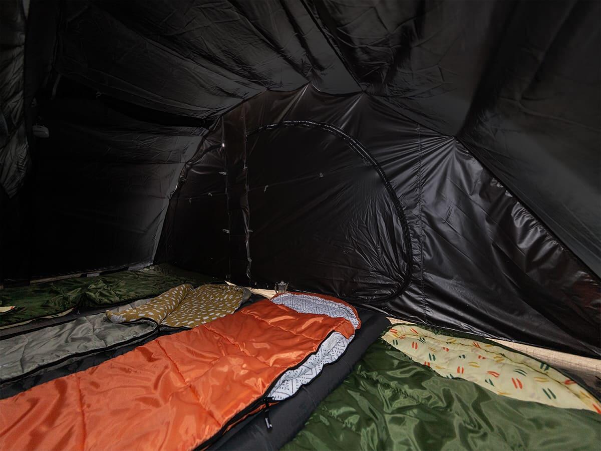 Tunneltent Egersund 3 Sleeper Protect - ingenaaide tentvloer - 3 personen 5/7