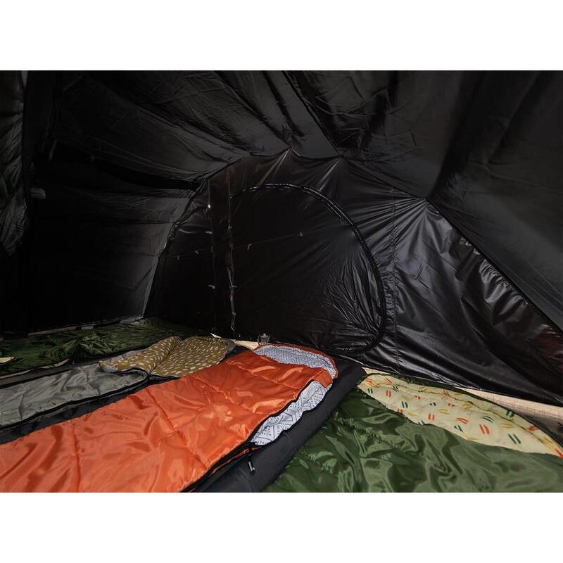 Namiot kempingowy tunelowy Egersund 3 Sleeper Protect, 3-osobowy, 1 sypialnia