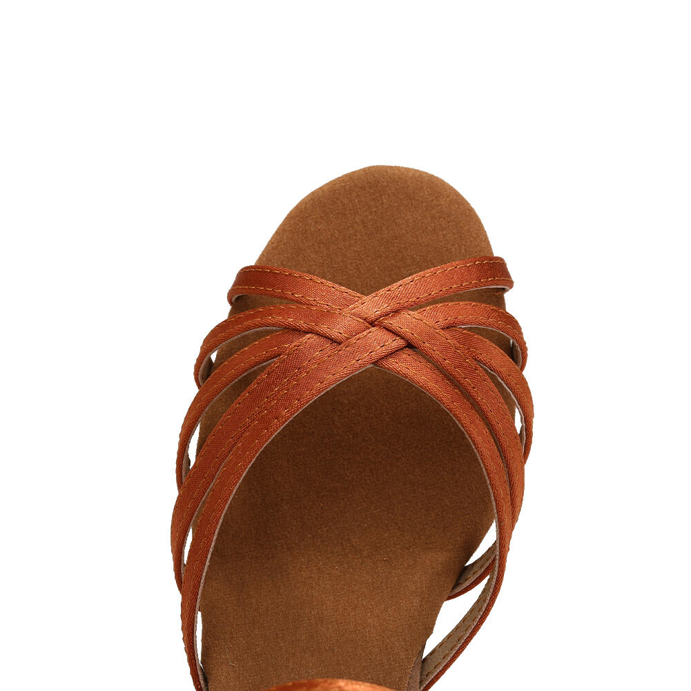 Sapatos Mulher para danças latino-americanas -  sola profissional 6/7
