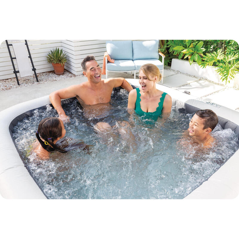 SPA dmuchane basen 4os. Hydromasaż + generator chloru Intex 28450