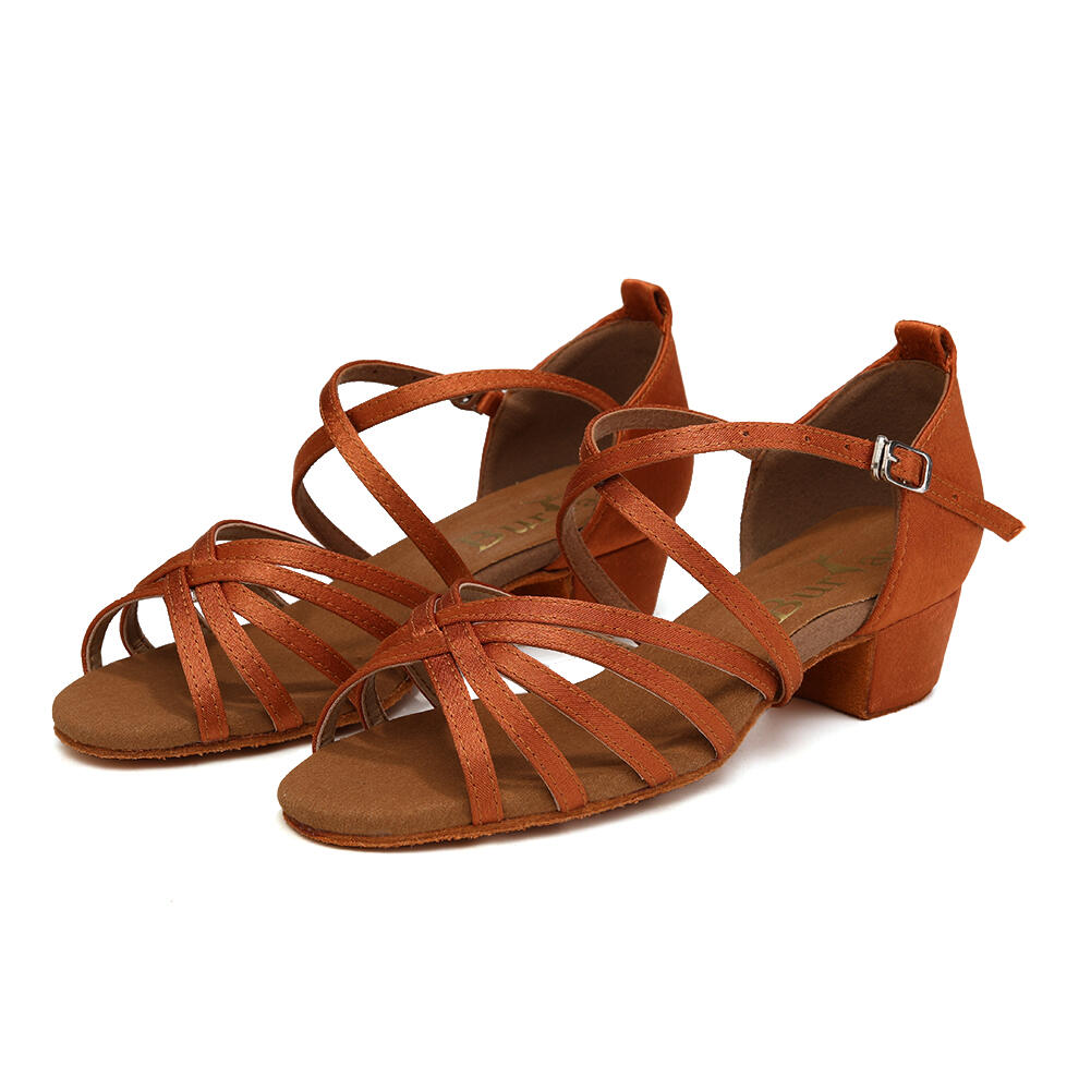 Sapatos Mulher para danças latino-americanas -  sola profissional 2/7