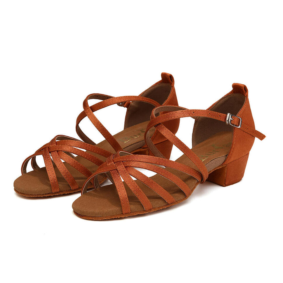 Buty damskie do tańca towarzyskiego i salsy Burtan Havana 3,5 cm