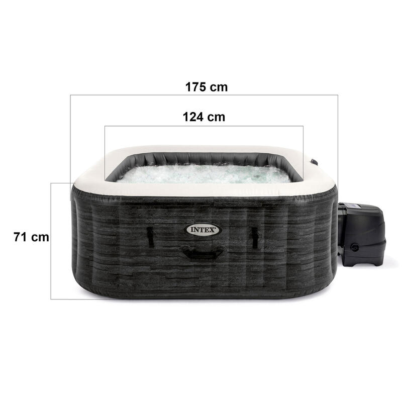 SPA dmuchane basen 4os. Hydromasaż + generator chloru Intex 28450