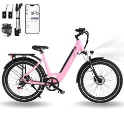 Vélo Electrique Adulte 27.5" E-Bike, APP & NFC, RCB-G6