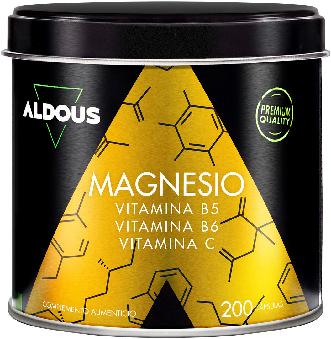 ALDOUS BIO Magnesio con Vitamina - 100 Capsule