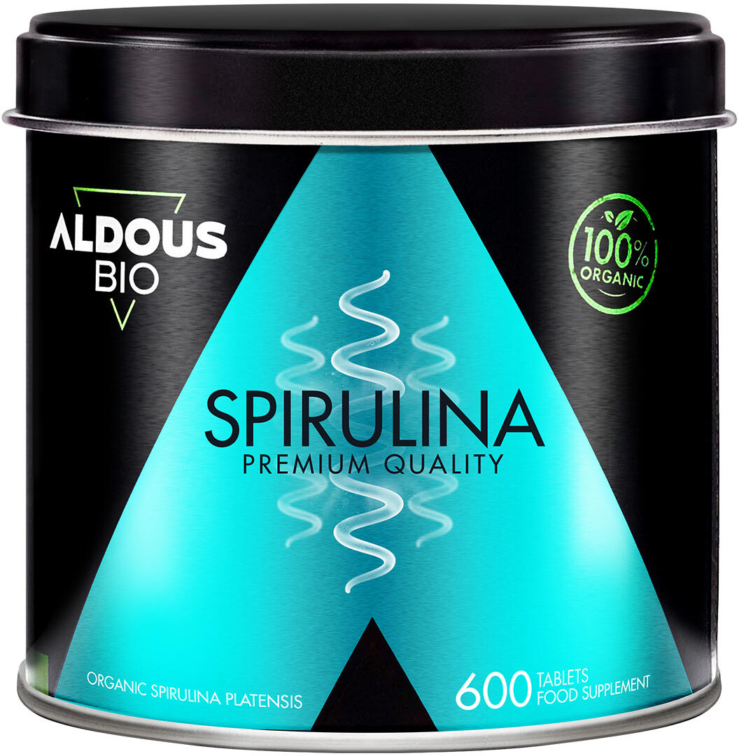 ALDOUS BIO Spirulina - 600 Capsule