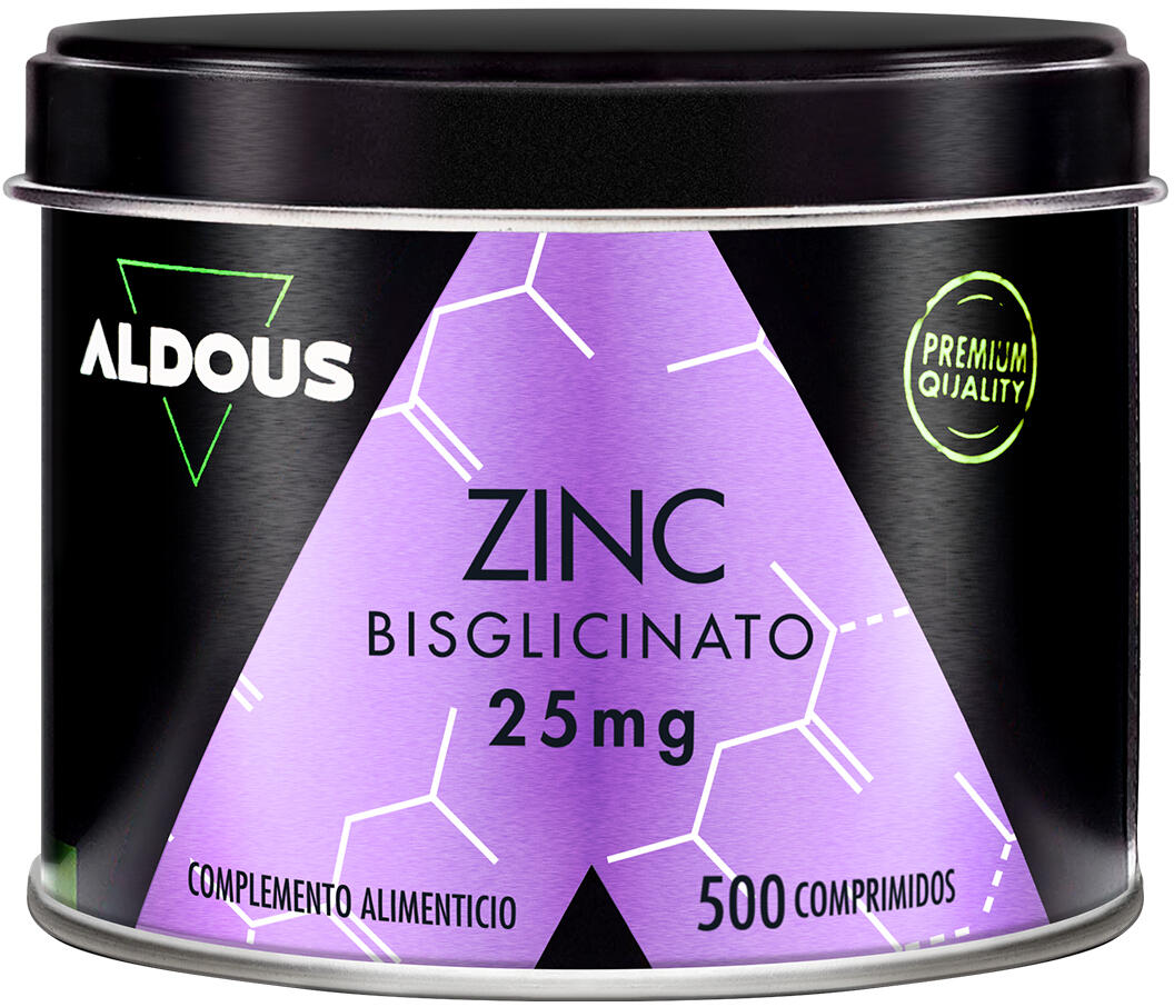 ALDOUS BIO Zinc bisglicinato 25 mg Aldous - 500 compresse