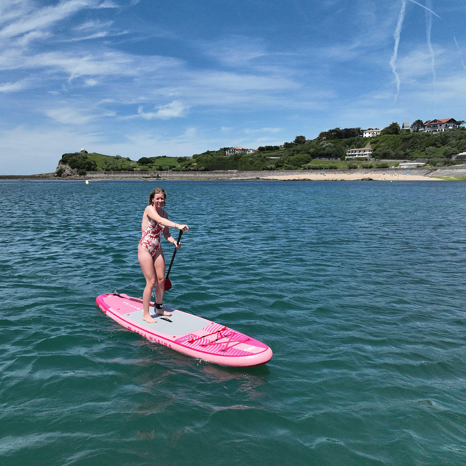 Deska Sup Aqua Marina Coral Raspberry 10.2 + COMBO 7/7