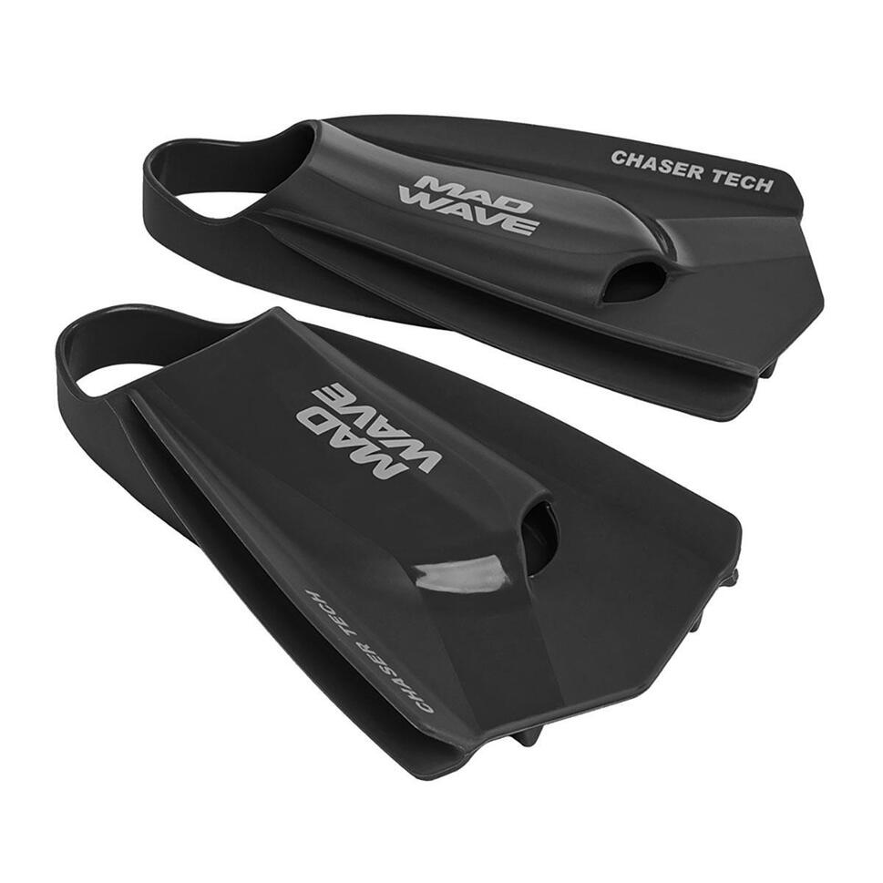 Płetwy Mad Wave Chaser Tech – Czarne – Rozmiar 42–43