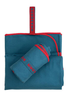 Mikrofaser Handtuch Set 2 Mikrofaserhandtücher OEKOTEX ultraleicht blau
