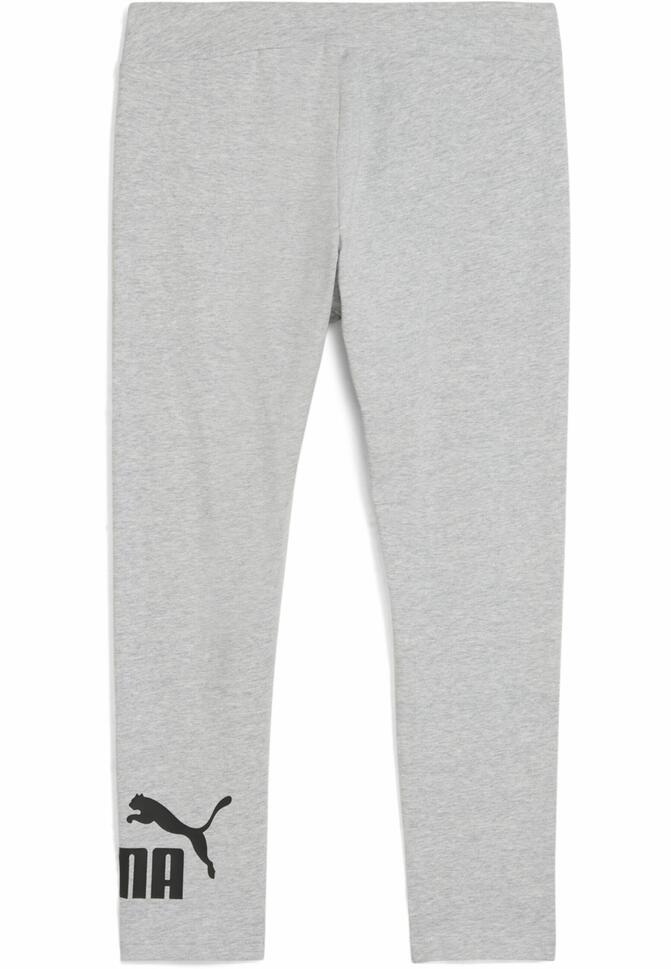 Damskie legginsy 3/4 z małym logo No. 1 ESS PUMA Light Gray Heather
