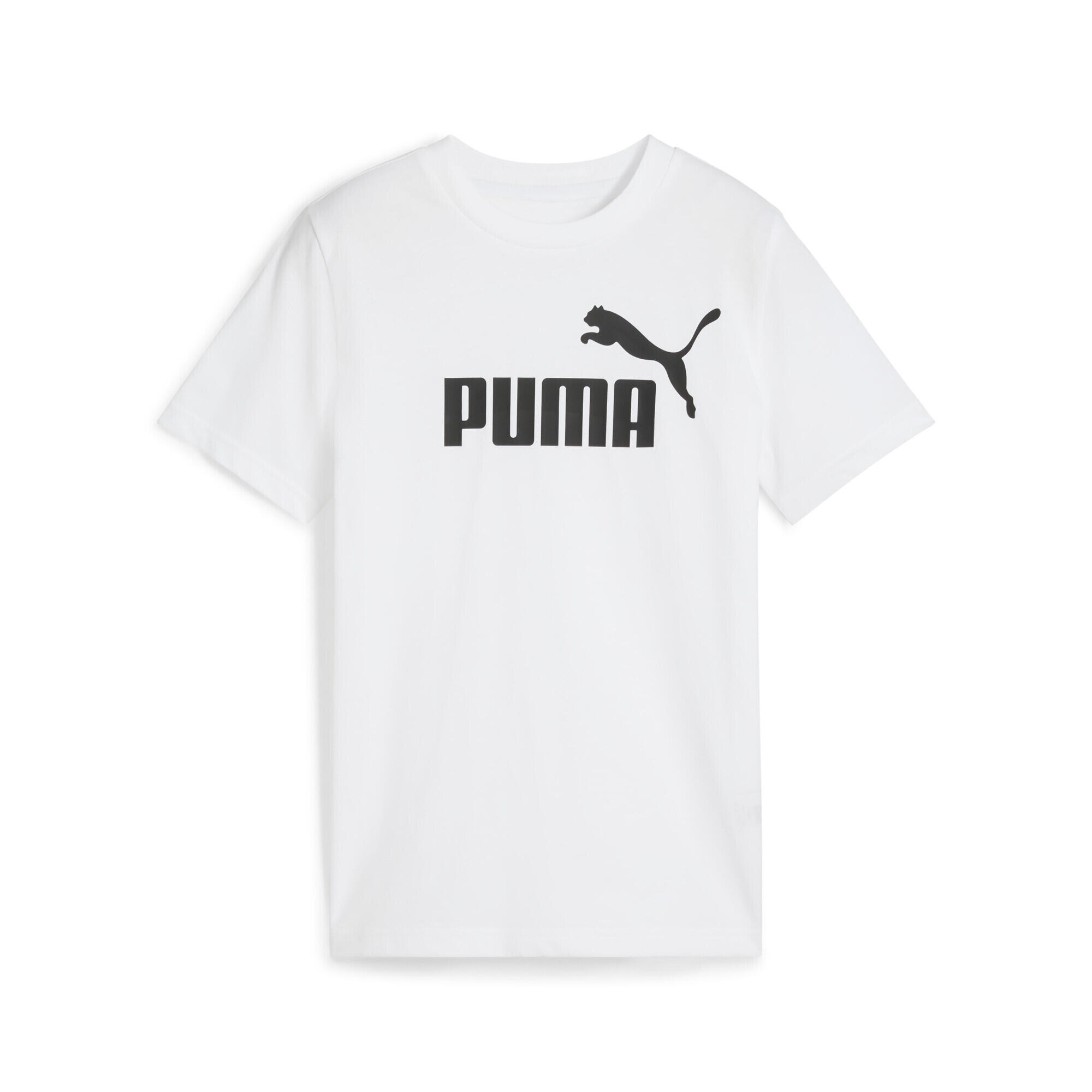 PUMA T-shirt Puma Ess No. 1 Logo Tee B, White, Kids