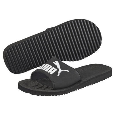 Chanclas Purecat PUMA Black White
