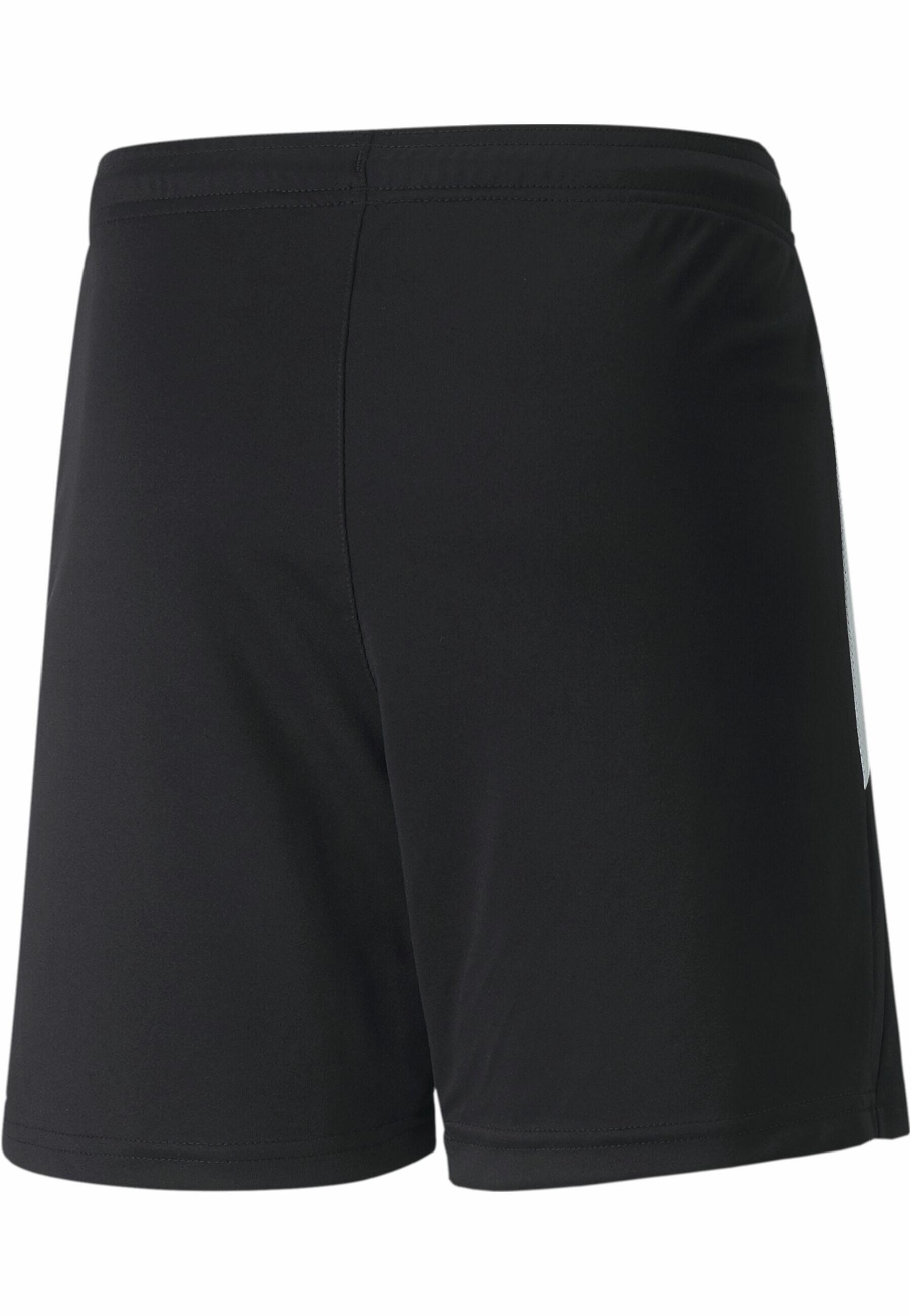 PUMA teamLIGA voetbalshort voor jongeren PUMA Black White