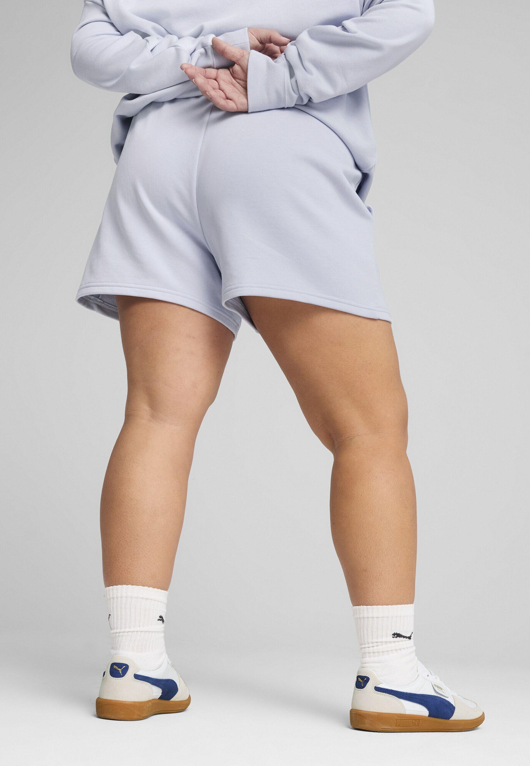 ESS Small No. 1 Logo 4'' Shorts Damen PUMA Cool Weather Blue 7/8