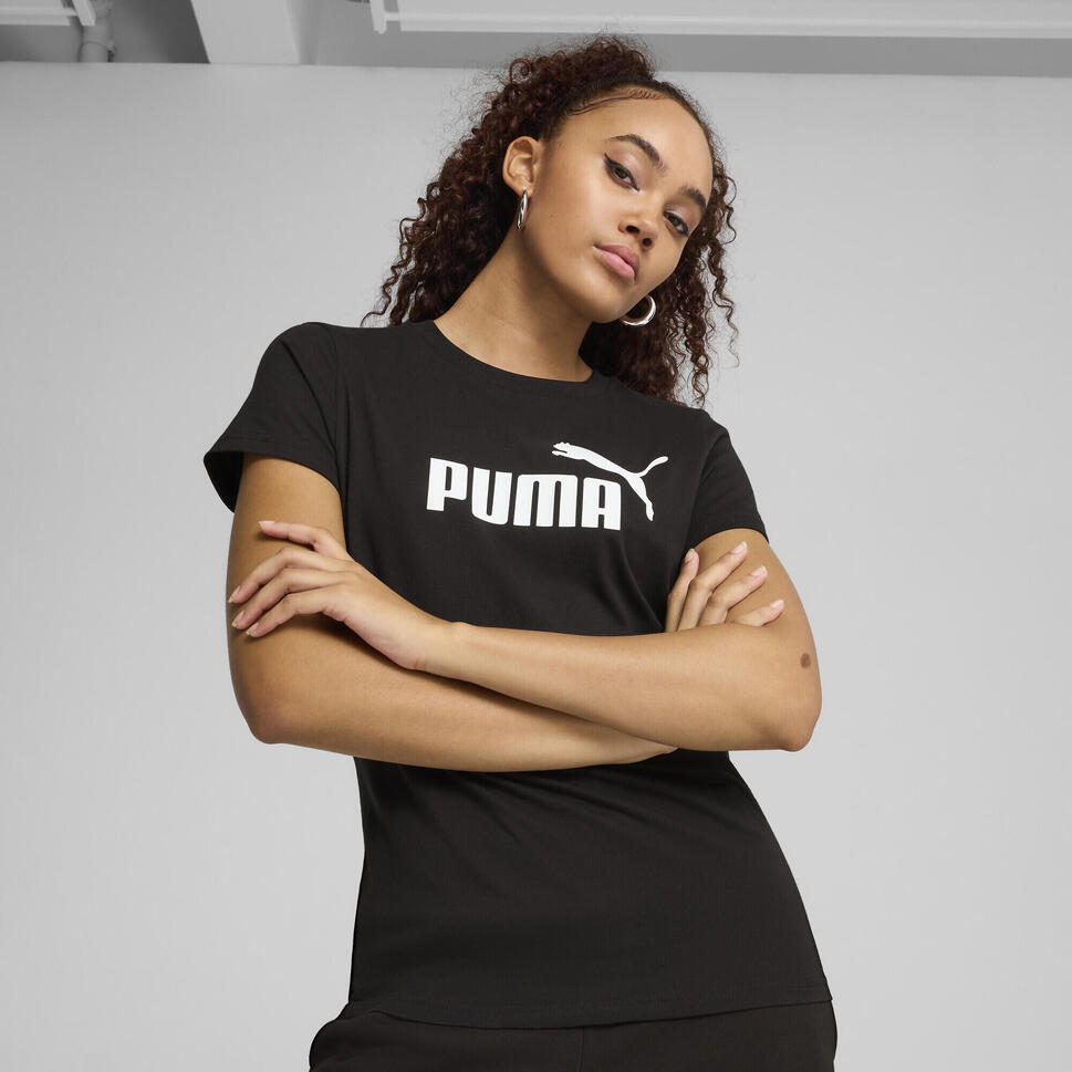 Damska koszulka ESS No. 1 Logo PUMA Black