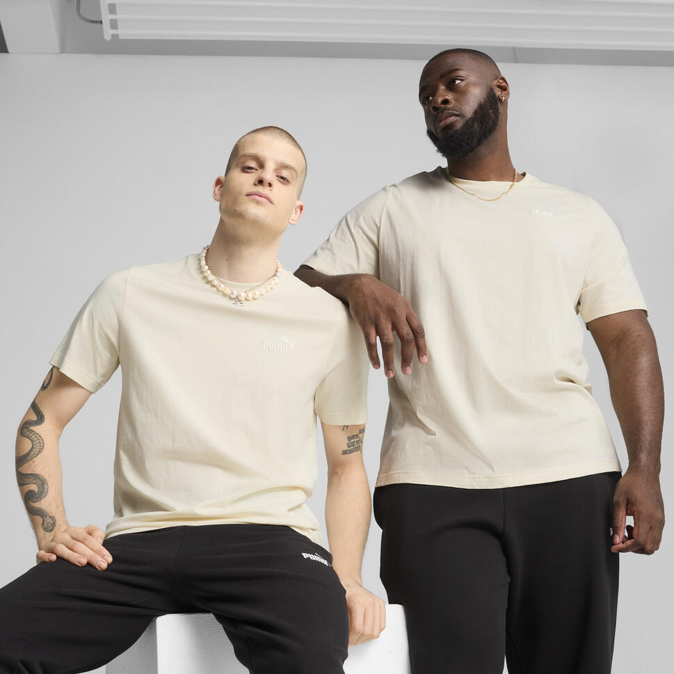 Męska koszulka Essentials z małym logo No. 1 PUMA No Dye Color Mix