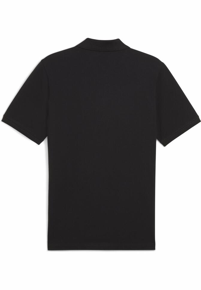Męska koszulka polo Essentials z logo No. 1 z piki PUMA Black