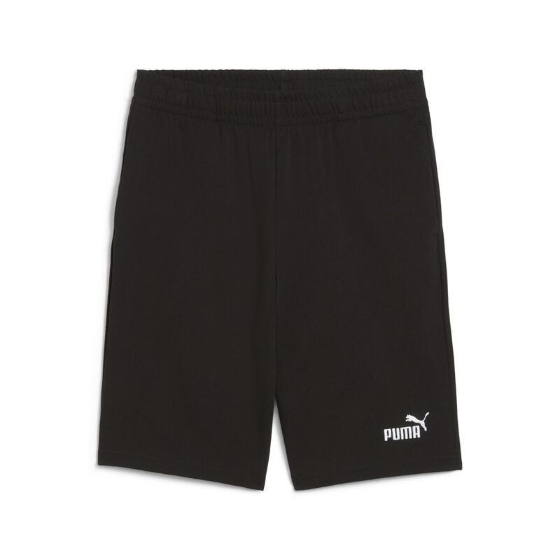 Młodzieżowe szorty ESS z logo No. 1 z dżerseju PUMA Black