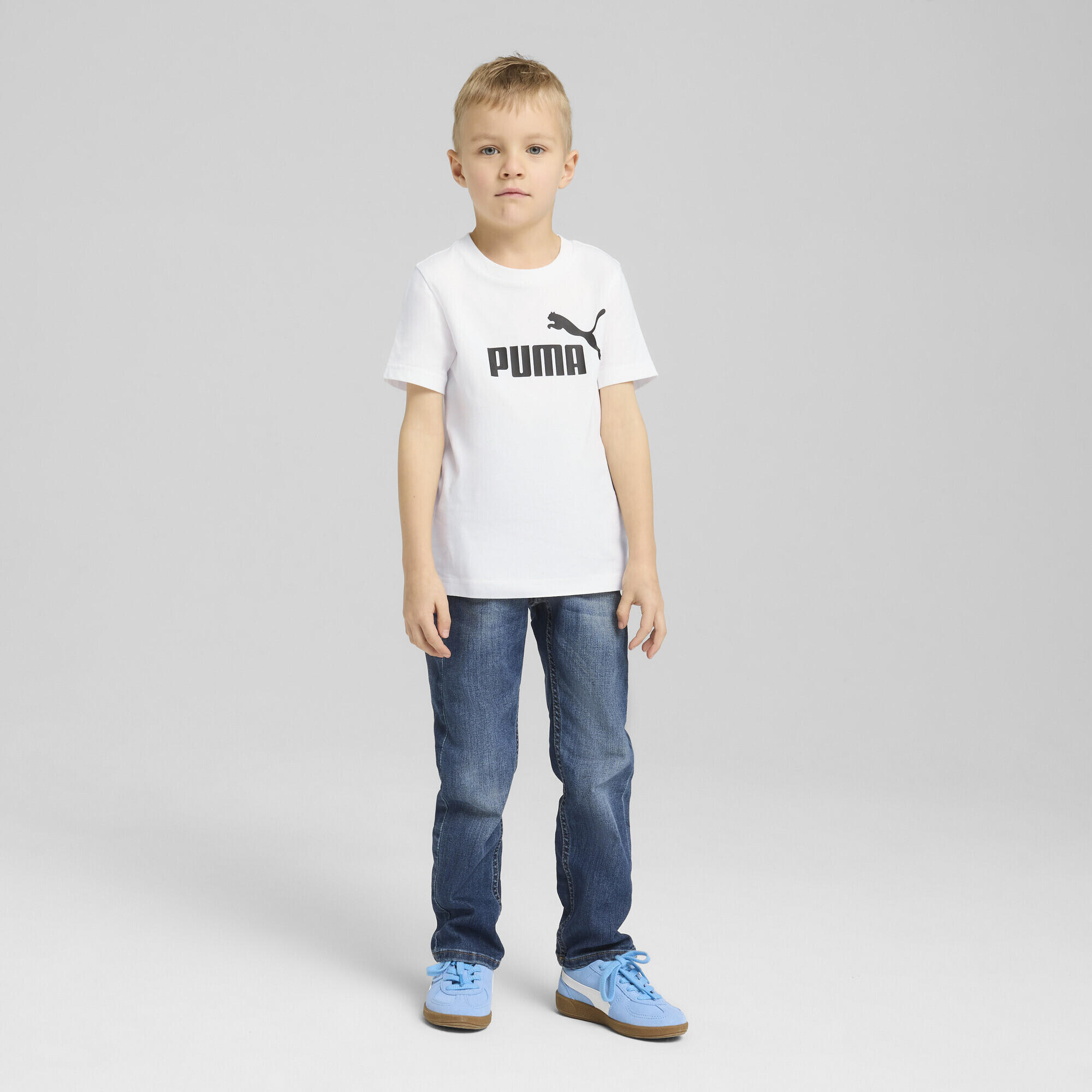 T-shirt con logo ESS N. 1 per bambini PUMA 5/7