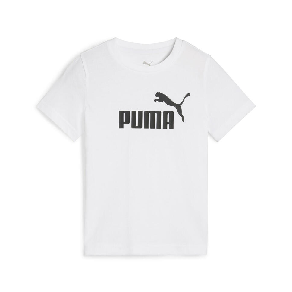 Dziecięca koszulka ESS z logo No. 1 PUMA White