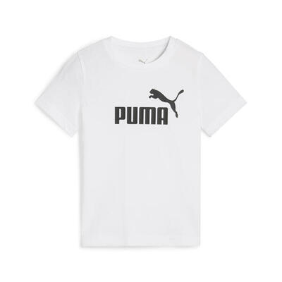 T-shirt con logo ESS N. 1 per bambini PUMA White