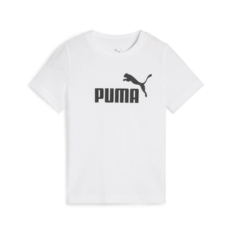 Dziecięca koszulka ESS z logo No. 1 PUMA White