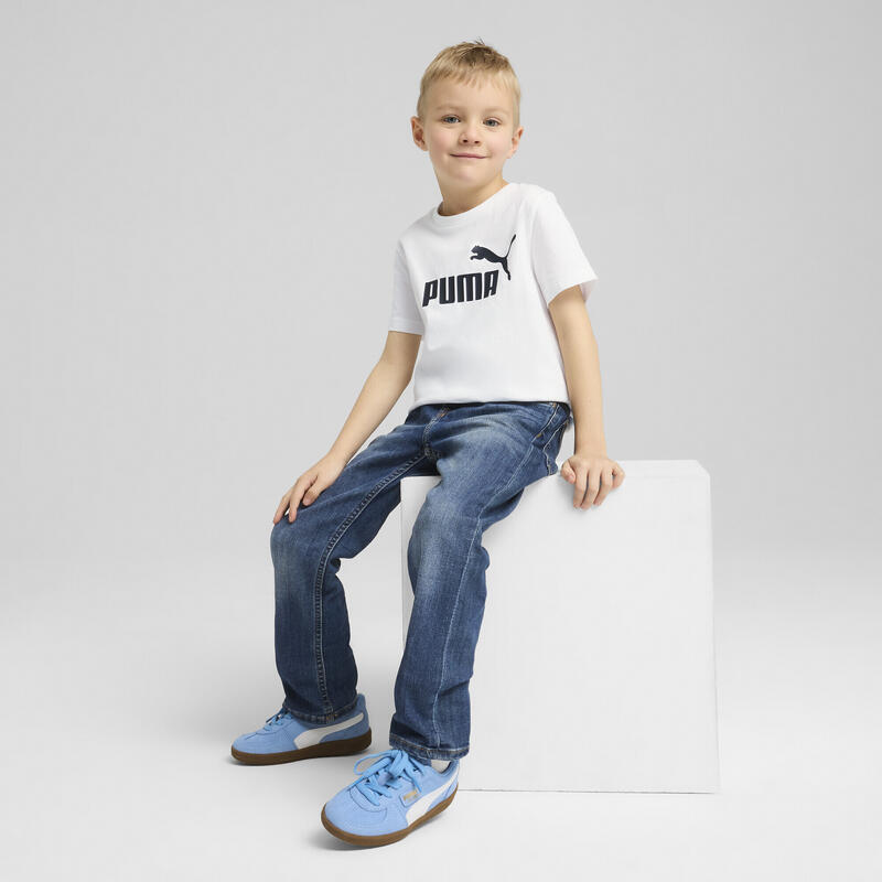 Tricou copii Puma Ess No. 1 Logo Tee Ps, Alb