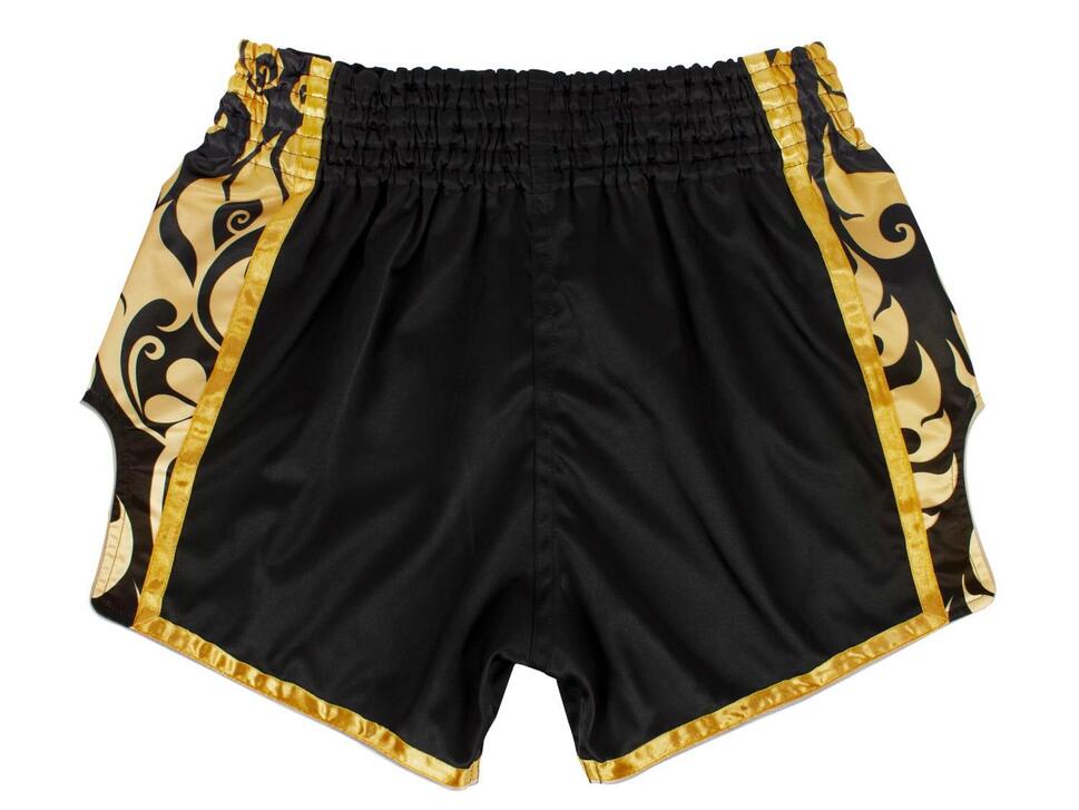 Spodenki Muay Thai Fairtex BSG1 Glory Czarne/Złote XL