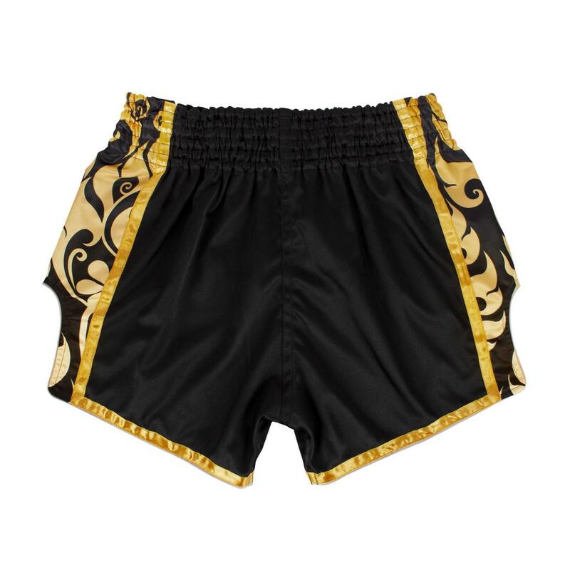 Spodenki Muay Thai Fairtex BSG1 Glory Czarne/Złote XL