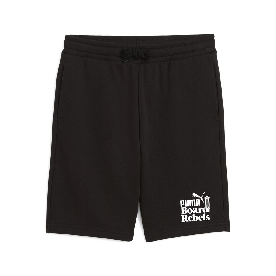 Młodzieżowe długie szorty Mid 90s PUMA Black